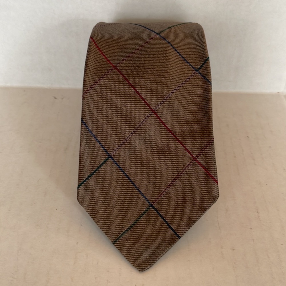 Ps Brown/Red/Green 3.25" Tie